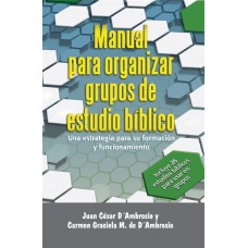 Manual para organizar grupos de Estudio Bíblico